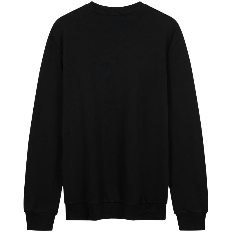 Calvin Klein Sweatshirts Men's UB1 Space Black Crew Neck Moderate 4RD265G