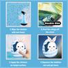 6 Sheets Easter Bunny Window Clings Cartoon Egg Stickers Cute Decoration For Home Classroom Nursery Shop Glass Display Decorations