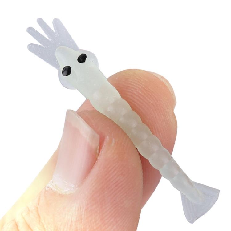 Glows Shrimp Lures Soft Luminously Swimbait Floating Shrimp Lures Simulation Shrimp Baits Topwater Floating Lures