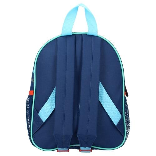 Disney Mickey Mouse Kids Backpack 2 Zipper Compartments 29x23x8cm Lightweight Durable School Bag