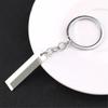 Hip Hop Style Keyring Titaniums Comb Pendant Keychain Edgy  Hair Styling Accessory for Fashion Women and Trendsetters