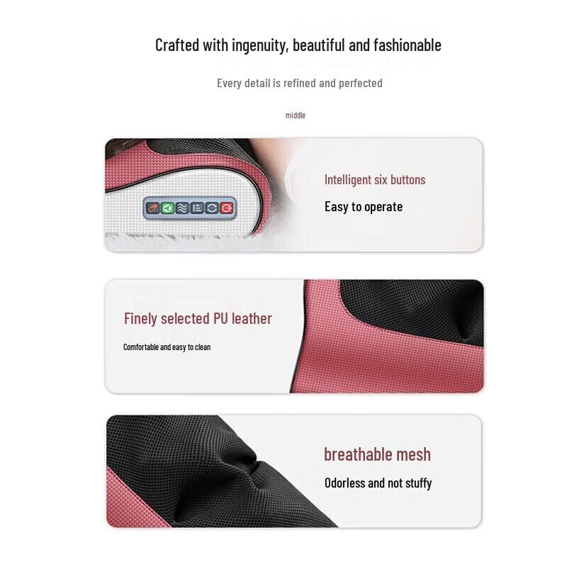 AUX Full Body Kneading Heat Massage Pad