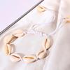 Accessories, versatile beach woven geometric jewelry, simple adjustable shell pendant bracelet for women
