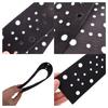 70x400mm 53 Hole Black Polishing Pad Nylon Fastening System Buffer For Car Paint Protection Sanding Tool Accessories