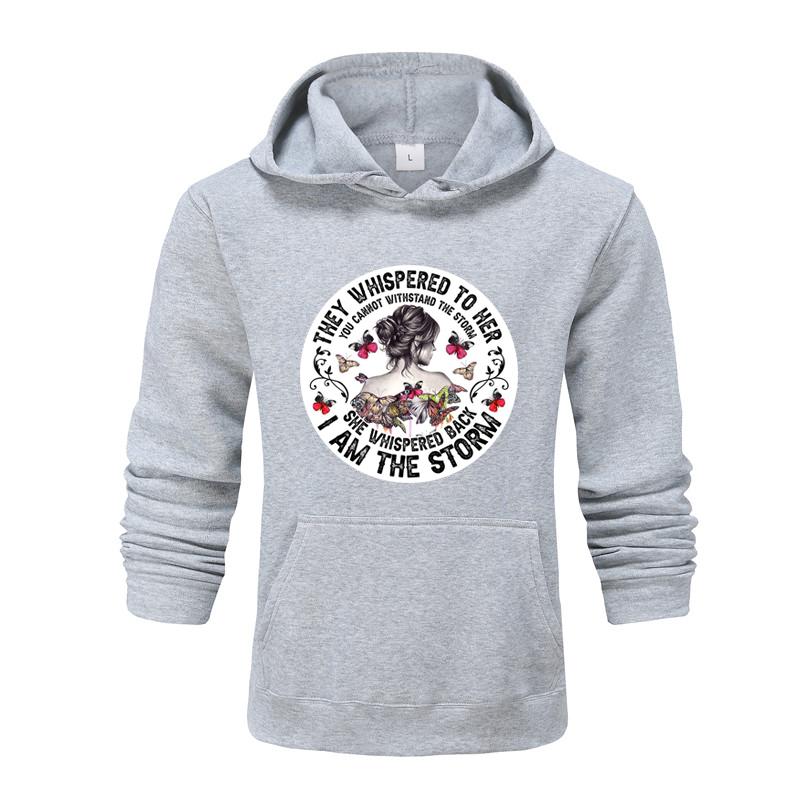 Podzim a zima Nové personalizované tištěné oblečení Muži a ženy Milovníci mikiny Pulovr Jogging Sportovní Mikina