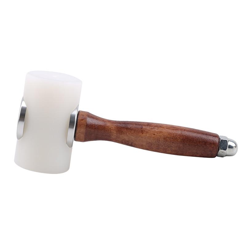 Leather Carving Cowhide Punch Leather Punch Hammer Durable DIY Leathercraft Carving Hammer