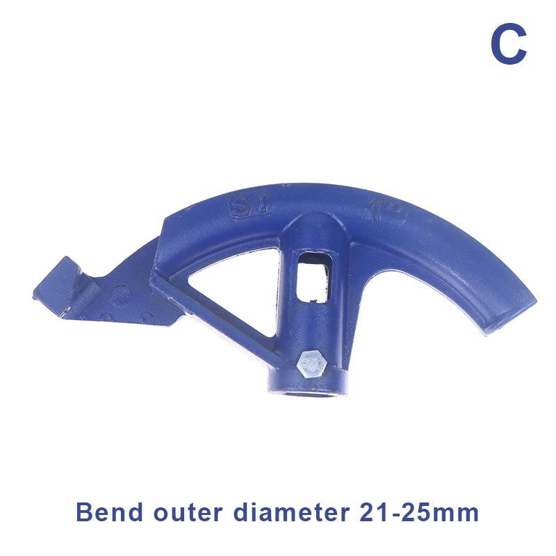 1Pc Portable Manual Steel Pipe Bender Tube Bending Forming Tools Easy Angle Curves Tube Bending Machine Conduit Bender Head