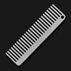 Titanium Comb Anti-Static Portable Camping Comb Heat-Resistant Pocket Titanium Comb Outdoor Hair Comb for Camping Travelling