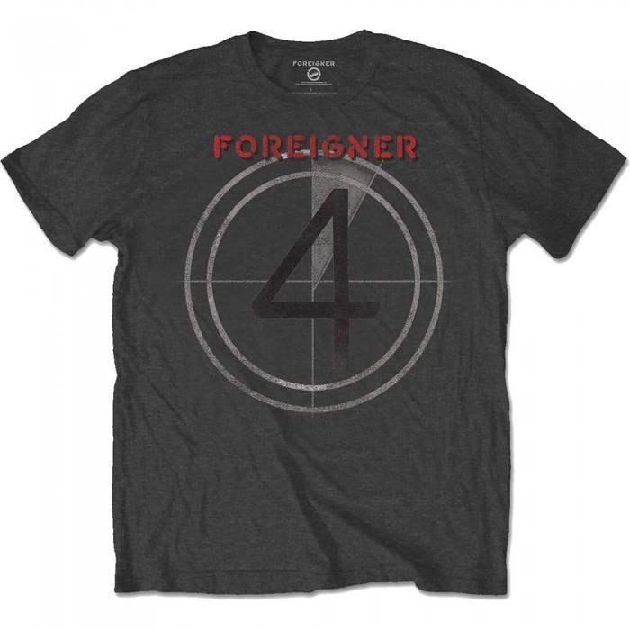 Foreigner Unisex Adult 4 Cotton T-Shirt