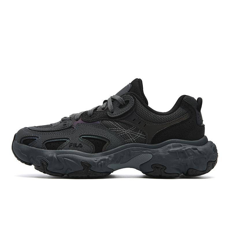 FILA TORNADO Height Increasing Low top Casual Shoes Women s Shadow Black Gray F12W541108FDB 36.5