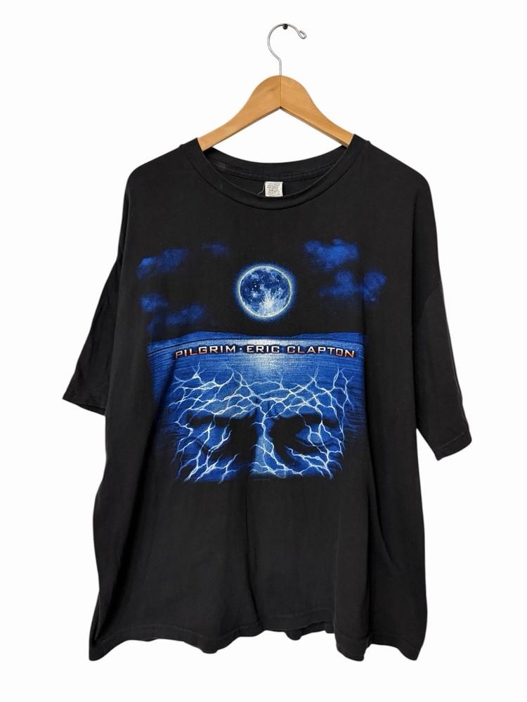 

Vintage 1998 Lightning Eric Clapton Pilgrim World Tour Shirt Mens XL USA Unisex T-Shirt XXL