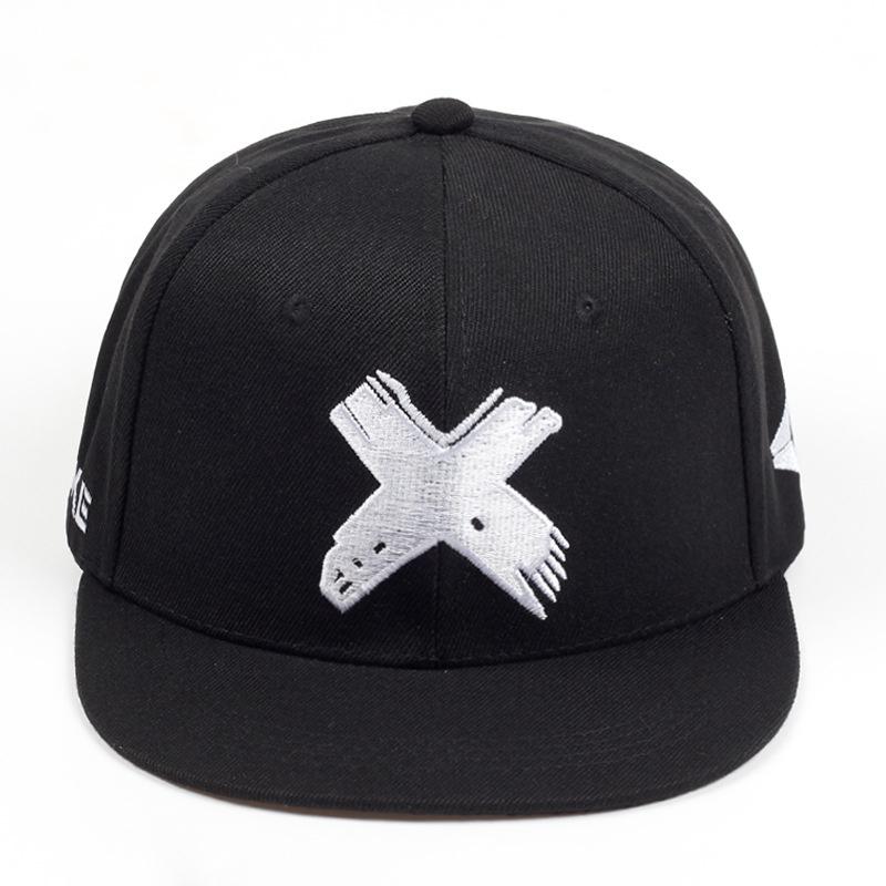 Unisex Simple Letter X Embroidery Hip-hop Hats Spring Autumn Outdoor Adjustable Casual Baseball Caps Sunscreen Hat