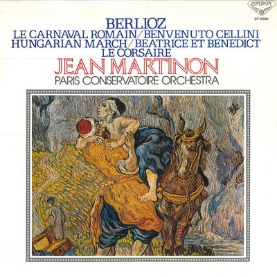 LP Record JEAN MARTINON PARIS CONSERVATOIRE BerliozLe Carnaval Romanibenvenut GT9060 LONDON 1976 Japan Classical Used