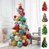 Latex Balloon Christmas Tree Balloon Set Christmas Latex Balloon Combination Holiday