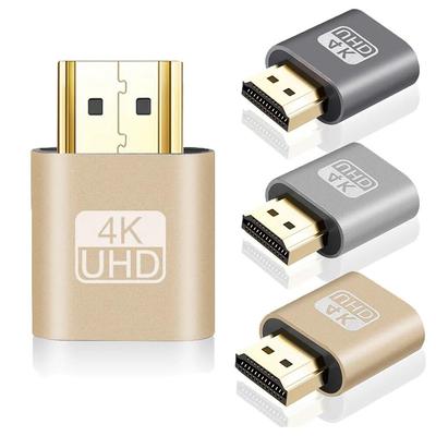 HDMI Virtual Display Adapter 4K DDC EDID Dummy Plug Headless Ghost Display Emulator für Video Bitcoin Mining Unterstützung 1920x1080P Plug and Play