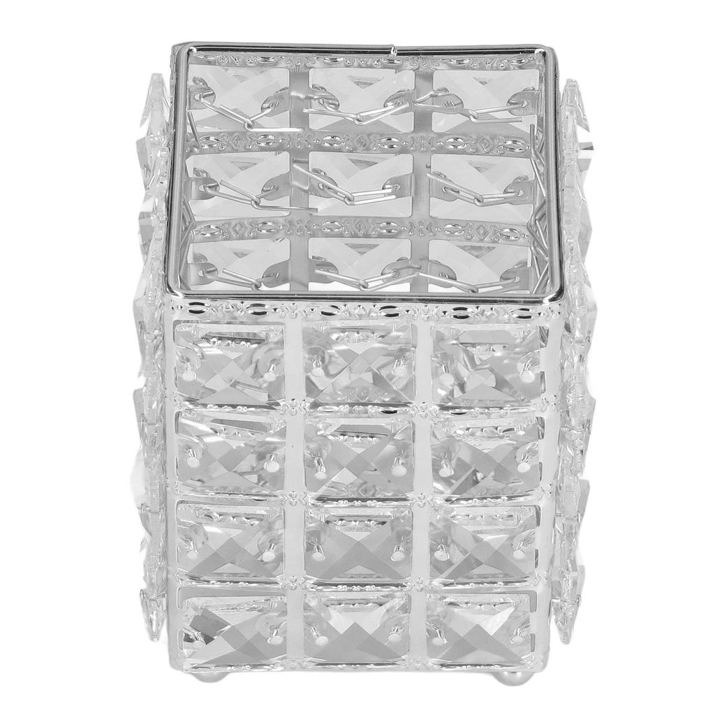 Makeup Brush Holder European Style Make Up Storage Cup for Bathroom Home Bedroom OfficeSilver
