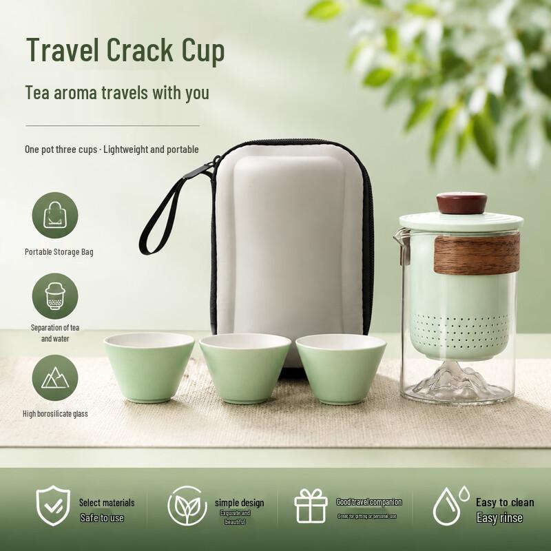 Beifu Five Great Kilns Ceramic Tea Set Gift Box