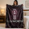 Coperta in Flanella con Stampa Kenworth Morbida Leggera Coperta Plaid in Peluche per Letto Divano Uso Domestico