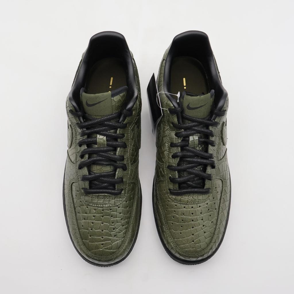 IQ3370-325 Nike Air Force 1 07 Low Morse Code Croc Cargo Khaki (Men's)