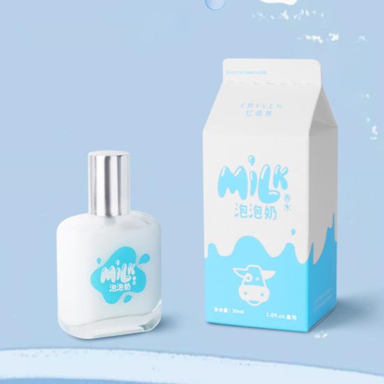 30ML Milky Scent Perfume Spray, Long-lasting Fragrance Tea Coconut Woody Notes Perfume, Light Fresh Liquid Perfume for Daily Wear