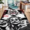 Cool clown Pattern Office Rug Chair Mat, Game Carpet, Suitable for Front Door, Bedroom, Living Room, Desk, Holiday Gift