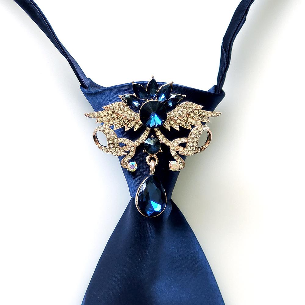 Unisex Japanese & Korean Academy Style No-Tie Uniform Collar Ornament - Fashion Tie for JK Girl Shirts