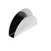 TreegoArt Stainless Steel Half Moon Shape Tissue Paper Holder Useful for Office Kitchen Dining Table Travel - Pack of 1