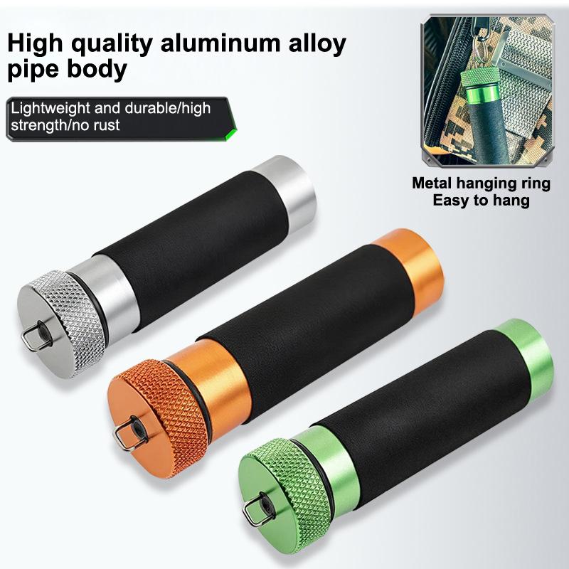 1/2/3Pcs Aluminum Alloy Line Pull Rod Anti-Slip Rubber Pull Rod Fishing Reel Tighten The Leader Knot Protect Hands Fishing Tools