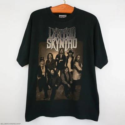 Vintage 1997 Lynyrd Skynyrd T Shirt 97 Tour REPRINT UNISEX TEE Cotton S-5XL