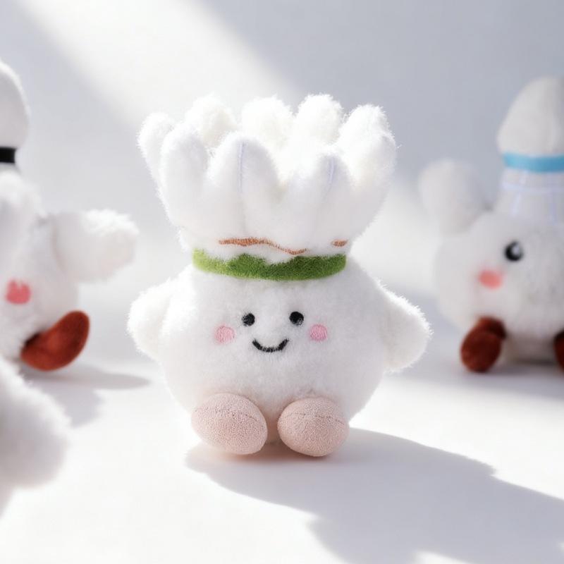Creative Cute Bag Pendant Gift New Badminton Cute Soft Fufu Plush Pendant Doll Gift For Friends And Girlfriends 2026