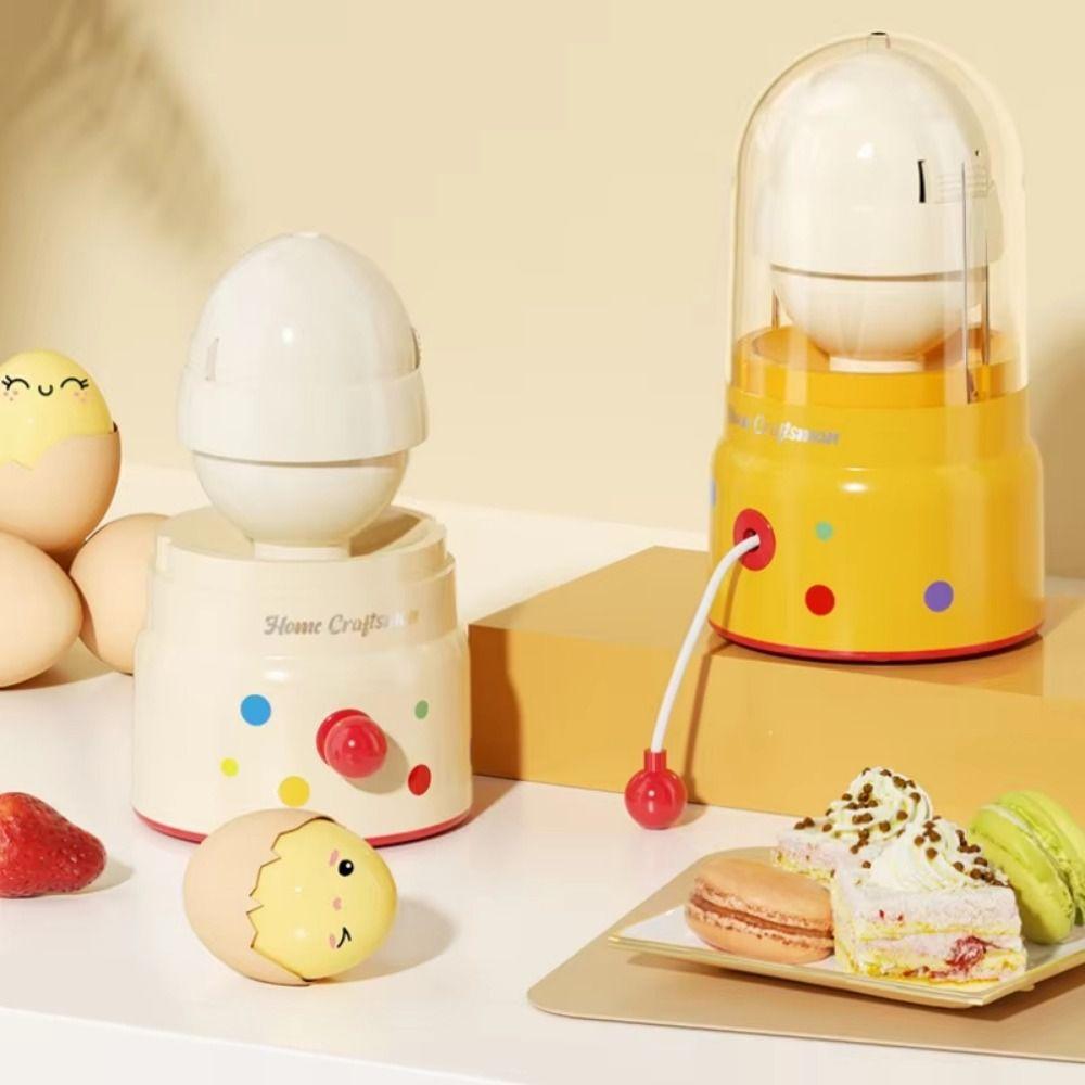Durable Egg White Hand Mixer Golden Egg Egg Scrambler Manual Egg Shake  Splitter Tool