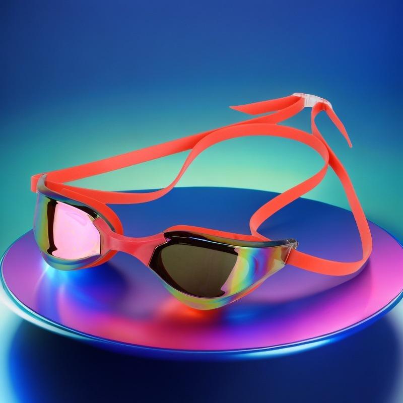 HD Anti-Fog Waterproof Swimming Goggles for Adults - Professional Competition & Training