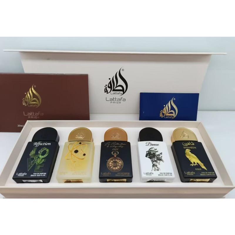 High quality Arab Middle East Dubai Men s and Women s Fragrance Lattafa pride set gift