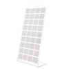 2pcs Fashion Portable Earrings Ear Studs Holder Plastic Jewelry Display Holders Earring Showcase Organizer Stand Storage Rack