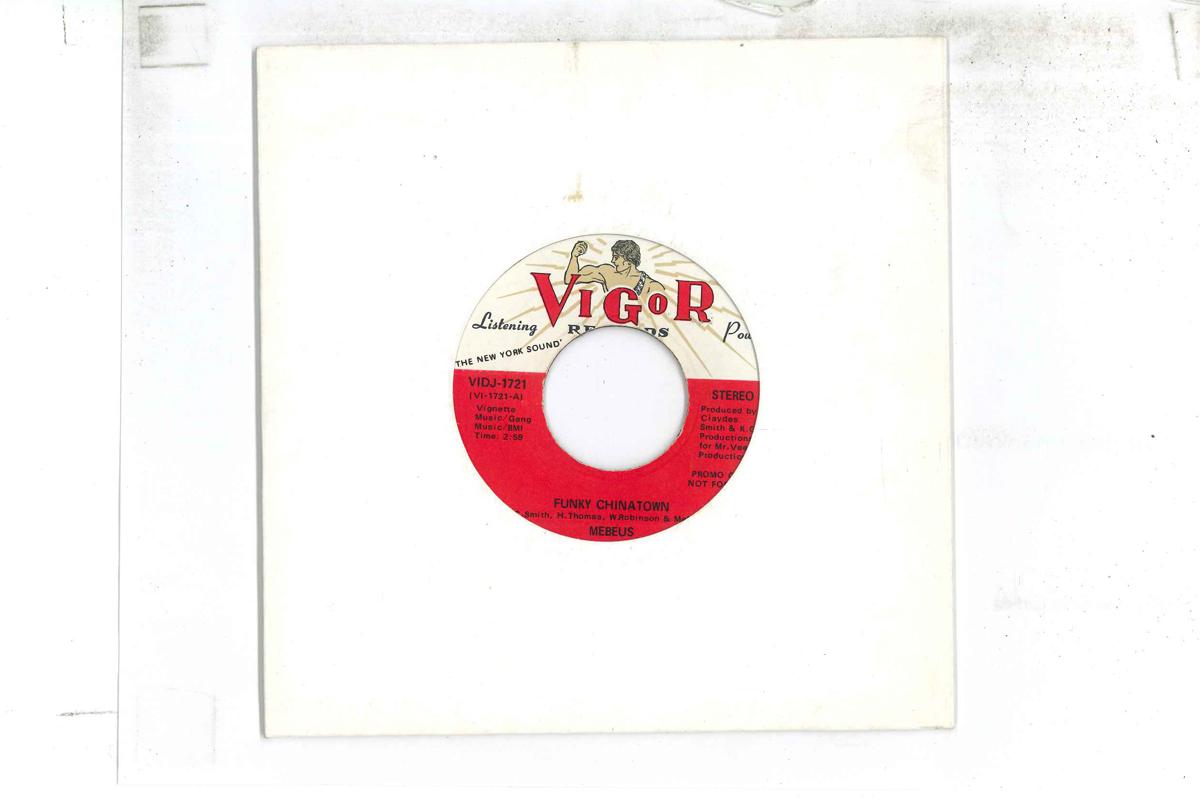 

7inch Record MEBEUS Funky Chinatown VIDJ VIGOR 1975 US SoulFunk Used