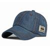 Streetwear Sky Blue Denim Baseball Cap High Quality Vintage Trucker Caps For Men Snapback Hip Hop Women Hat Bones Masculinos