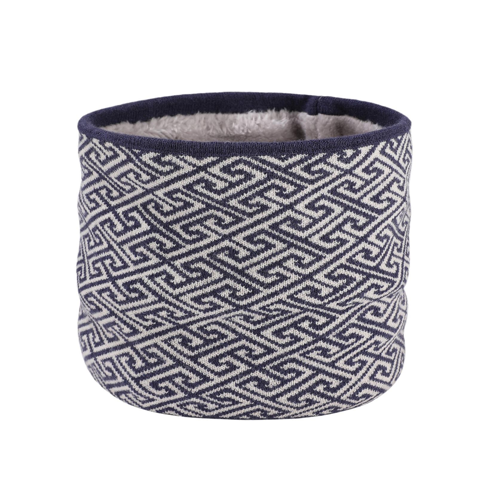 Мужская мода осень-зима теплая шейная повязка универсальная защита шеи от холода — фото 5