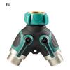 ABS Garden Hose Splitter 2 Way Y-shaped Alloy For Garden Watering Systems Connector For Garden