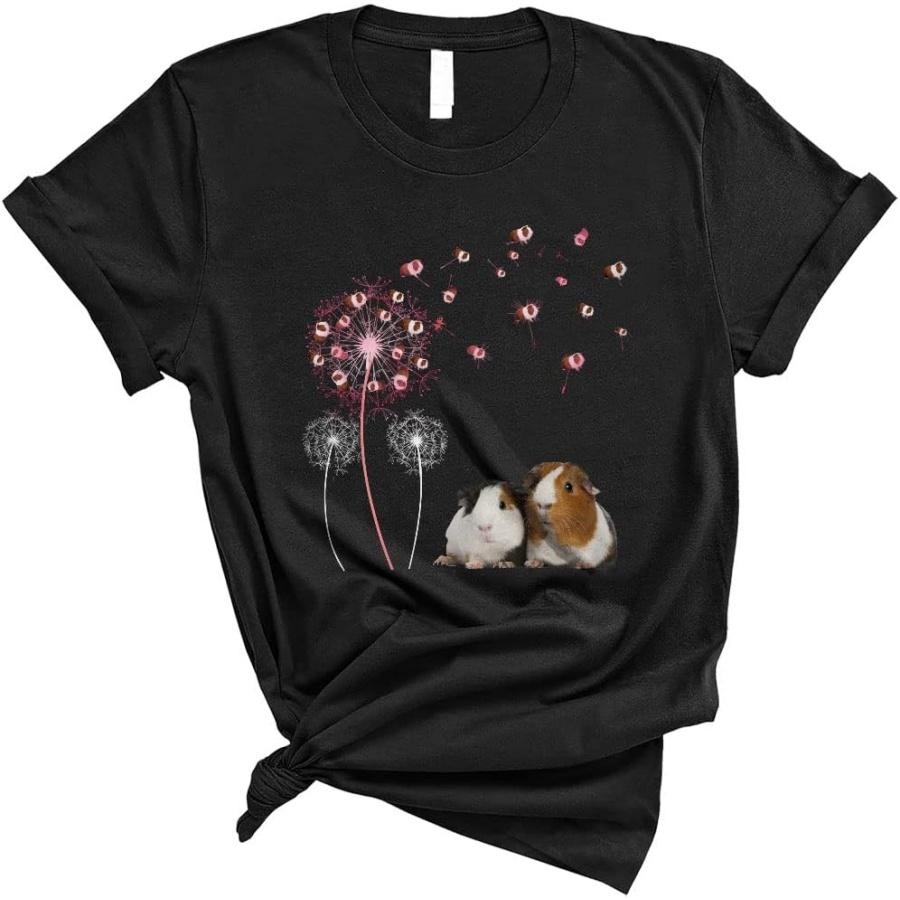 Dandelion Guinea Pig Cute Flower Guinea Pig Collection Girl Women Dandelion Lover Gifts Unisex T-Shirt XXXXXL разноцветный