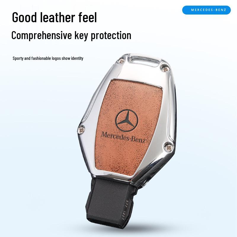 Mercedes-Benz Key Case for GLA200, GLC260L, C-Class, GLS, CLA200 - Full Coverage Shell