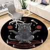 1pc Witchcraft Paganism Office Round Area Rug, Indoor Mat Suitable ForOffice, Under Office Chairs Bedroom Living Room Home Decor, Room Deco U18