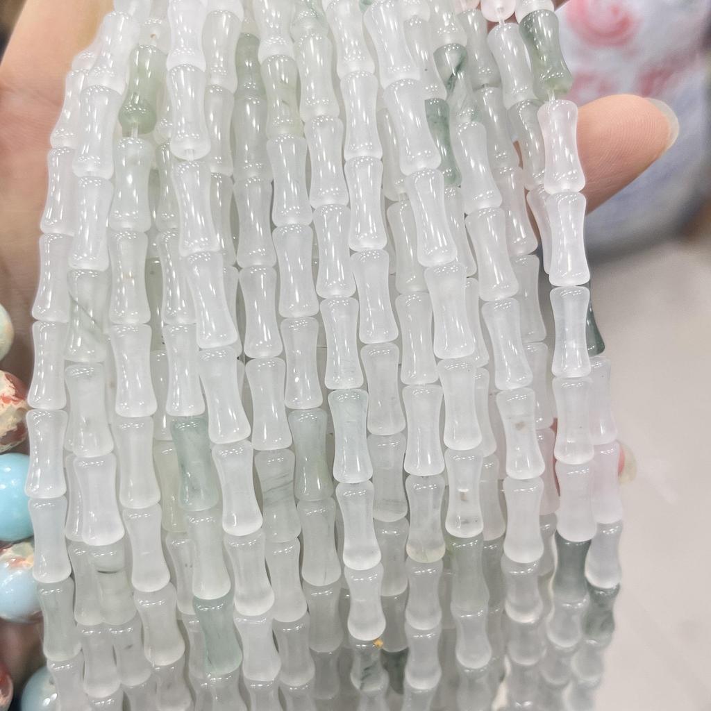 Natural Stone 5x12mm Tube Gemstone Beads for DIY Jewelry Making