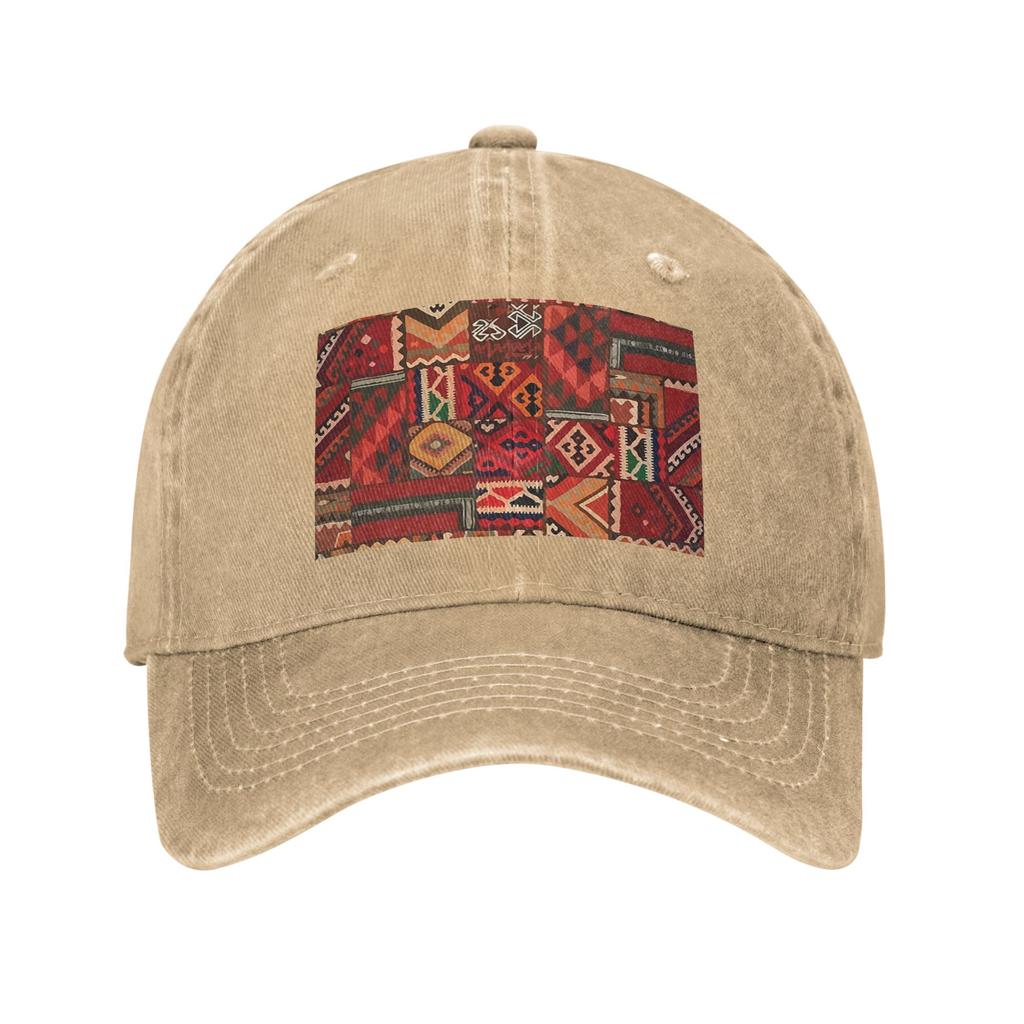 Amazigh Foutha Kabyle Mediterranean Berber Jewel Denim Cap Casual Baseball Caps Adjustable Hat Summer Unisex Baseball Hats