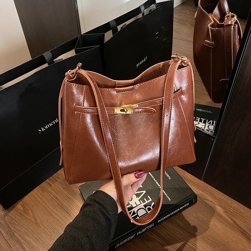 Tote Bag, High-end Quality Underarm Bag, Single-shoulder Crossbody Bag, Large-capacity Commuter Bag