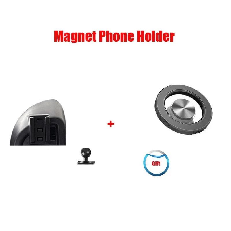 Phone Holder Designed for Porsche Cayenne 2010-2015 Car Magnetic Mount Foldable Gravity Bracket Car Accessories