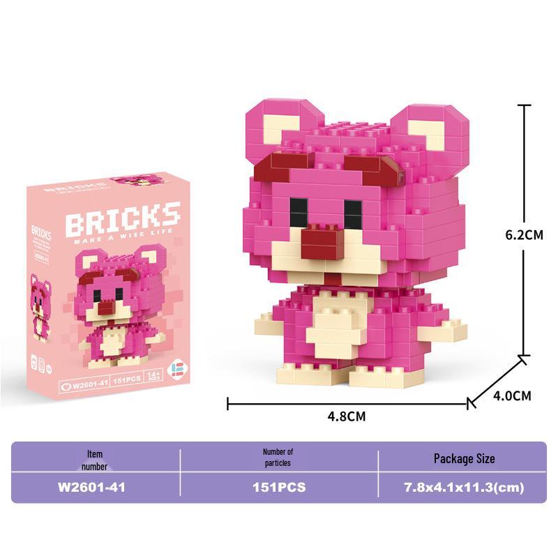 Santa Claus Micro Bricks Educational Toy - Compatible with LEGO, Building Blocks for Kids
