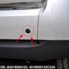 1PC Car Front Rear Trailer Hook Hole Waterproof Cover Plastic Cover For Smart 451 Fortwo Modification Accessories C3C1
