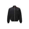 Casual Design Long Sleeve Jacket With Back Pattern Men Jacket Black FZ6432-070