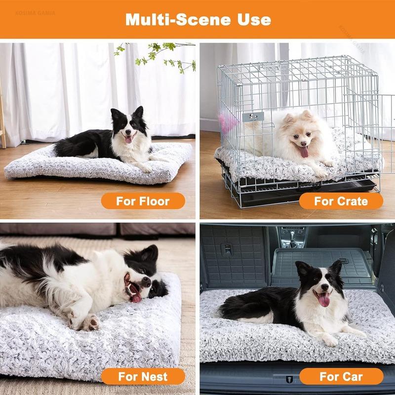 Xiaomi Dog Bed Warm Soft 58CMx89CM Plush Pet Mat Washable Thick Fleece for Small Medium Large Dogs Cats Kennel Sleeping Cushion Seasons