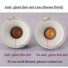 Recessed Anti-glare LED COB Spot Light Dimmable Rose Gold/Silver Aluminum Ceiling Lamp Downlight Home Living Room Bedroom
